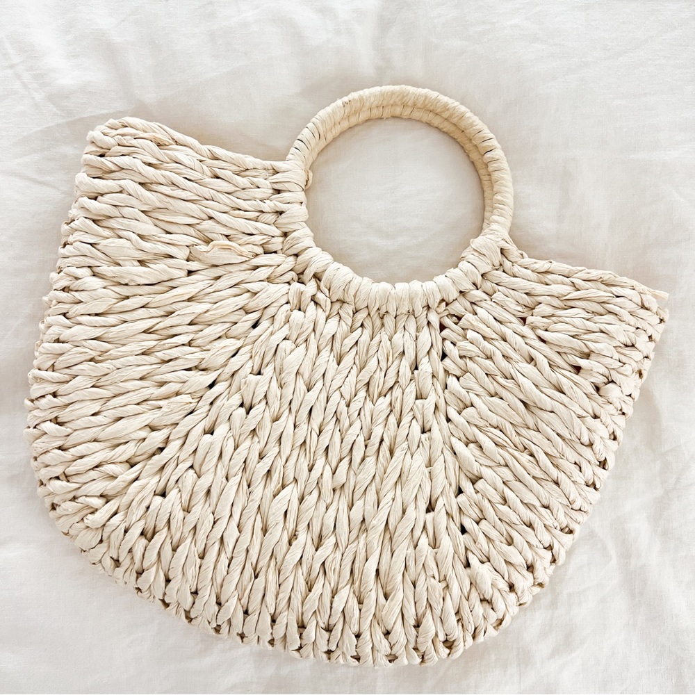 Straw Tote Bag